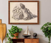 An Idyll Study by Sir Edward Coley Burne Jones