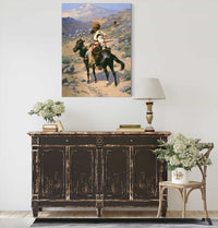 An Indian Trapper by Frederic Remington