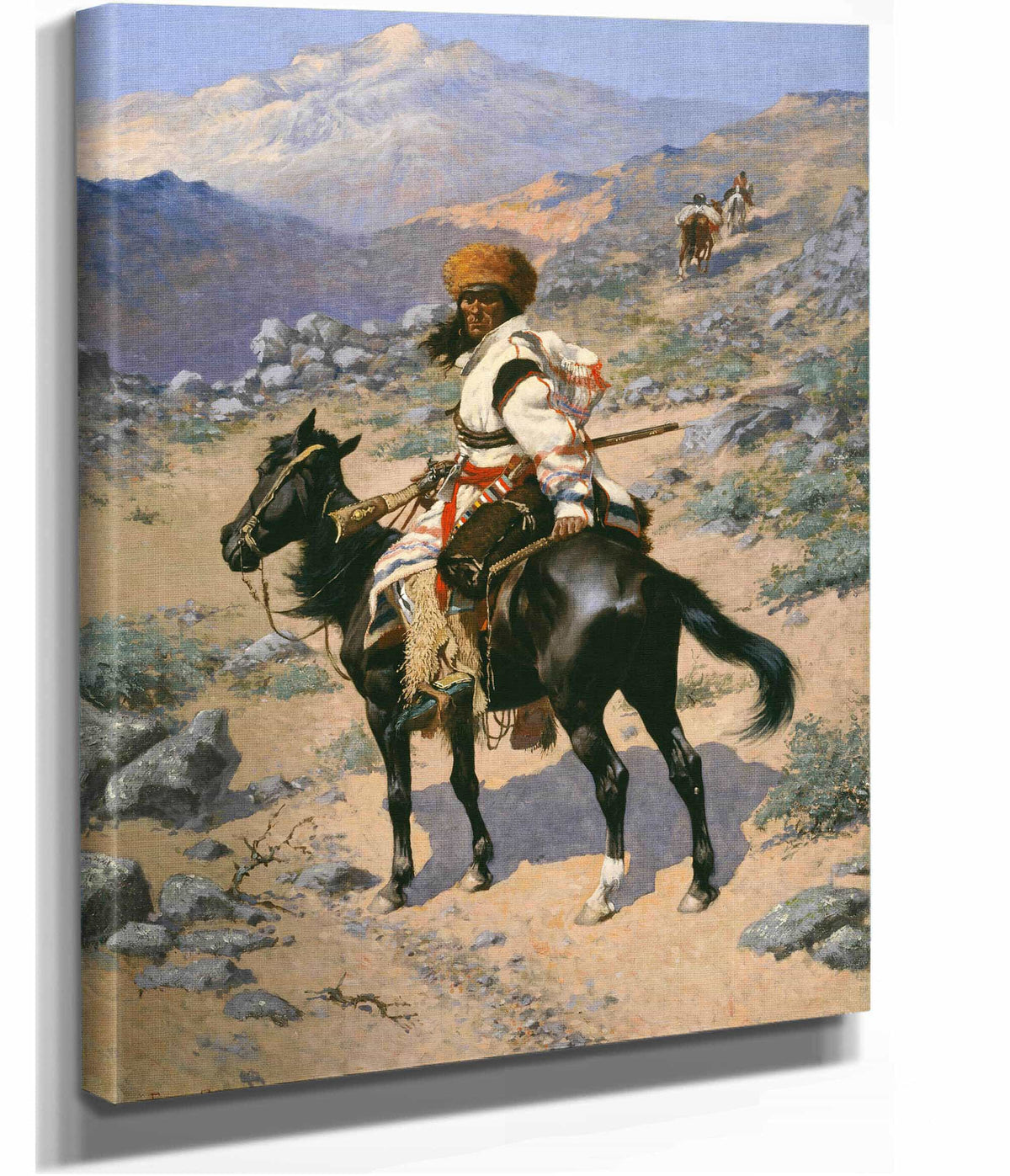 An Indian Trapper by Frederic Remington