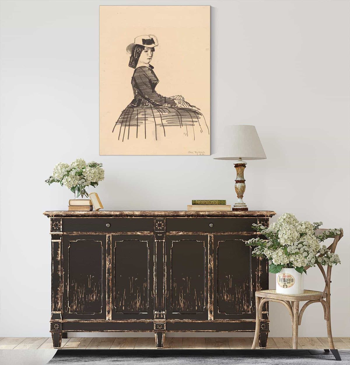 An Irish Girl by George Wesley Bellows