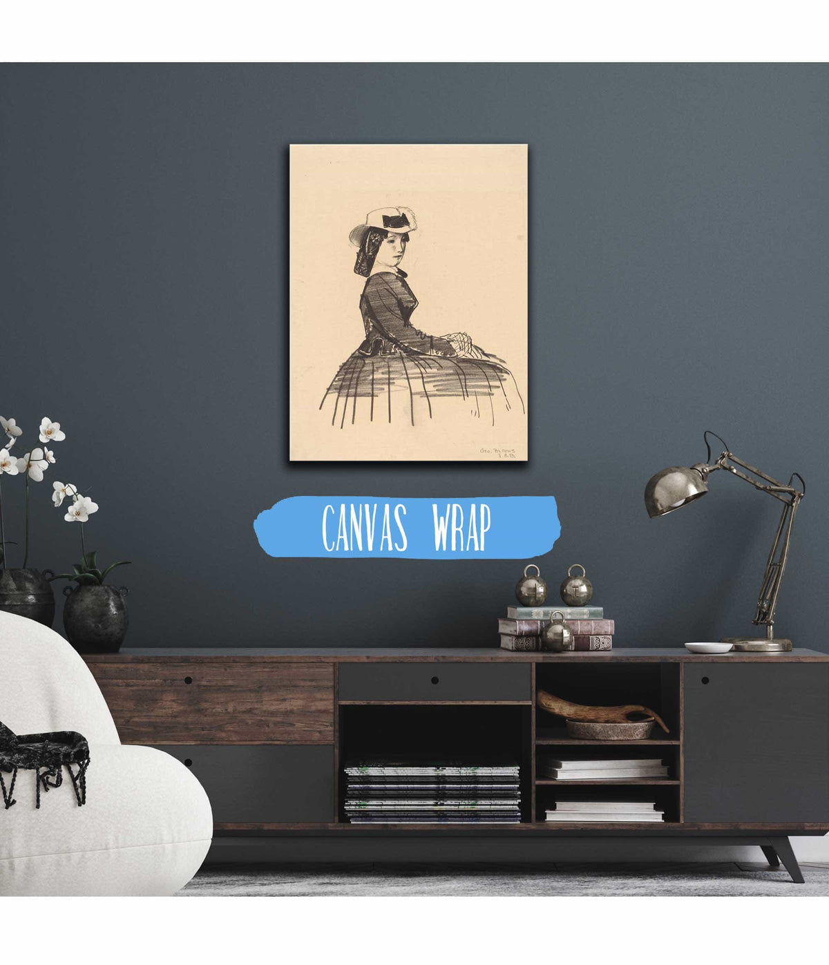 An Irish Girl by George Wesley Bellows