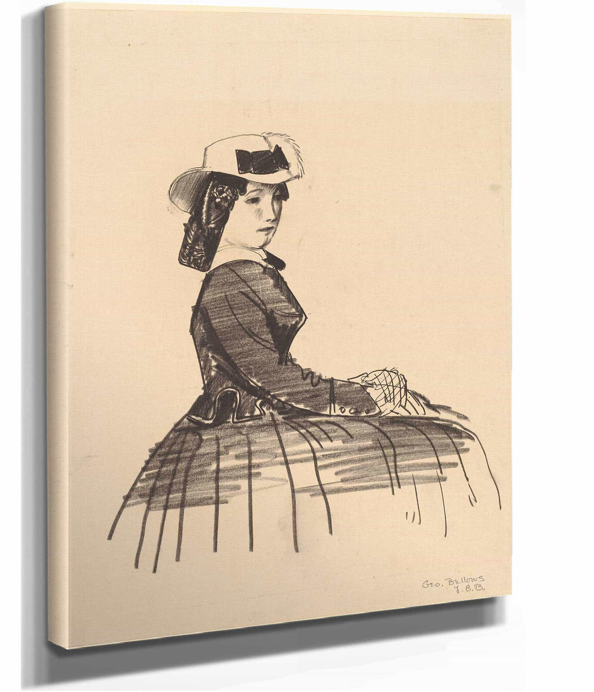 An Irish Girl by George Wesley Bellows