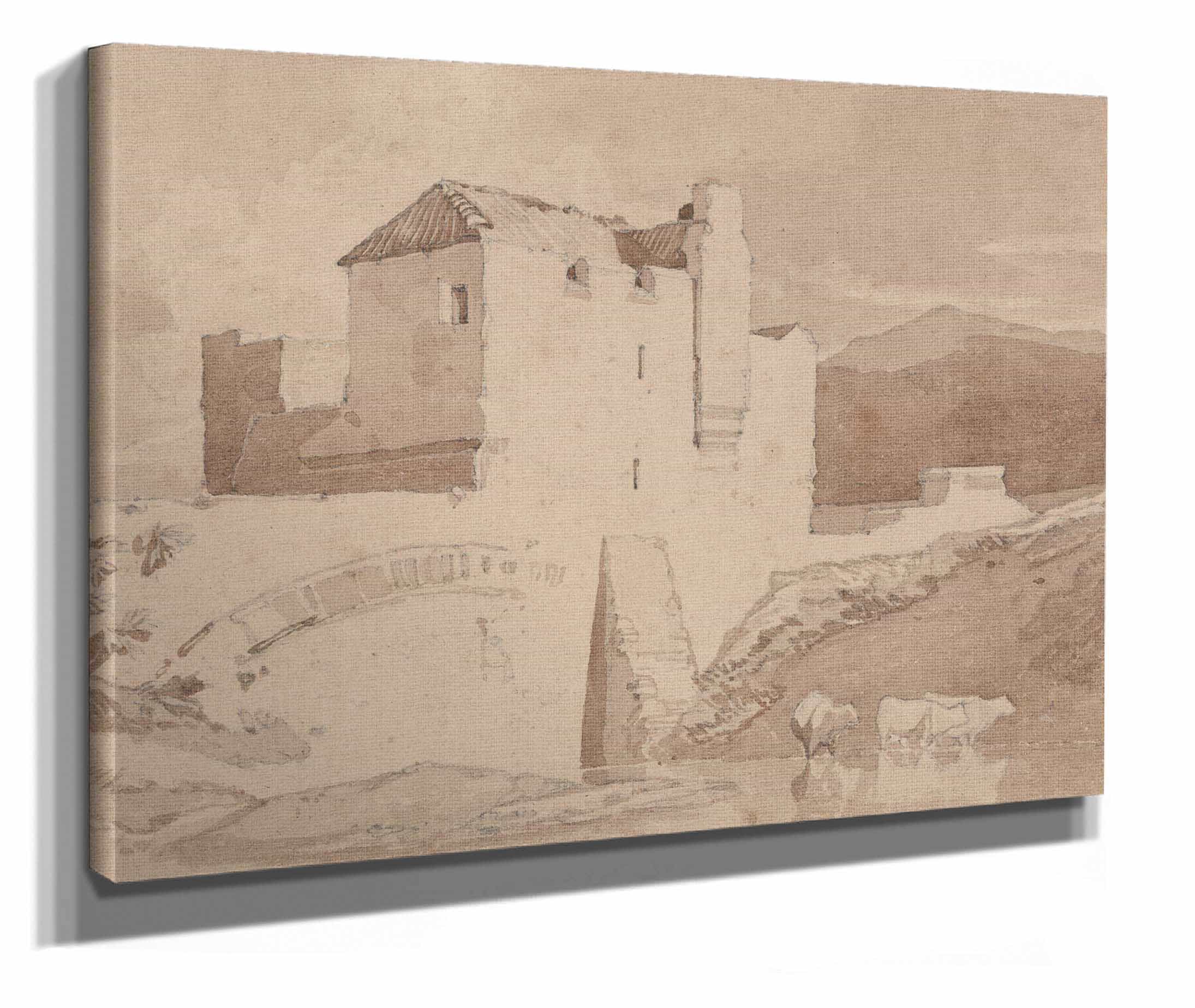 An Old Building by John Sell Cotman