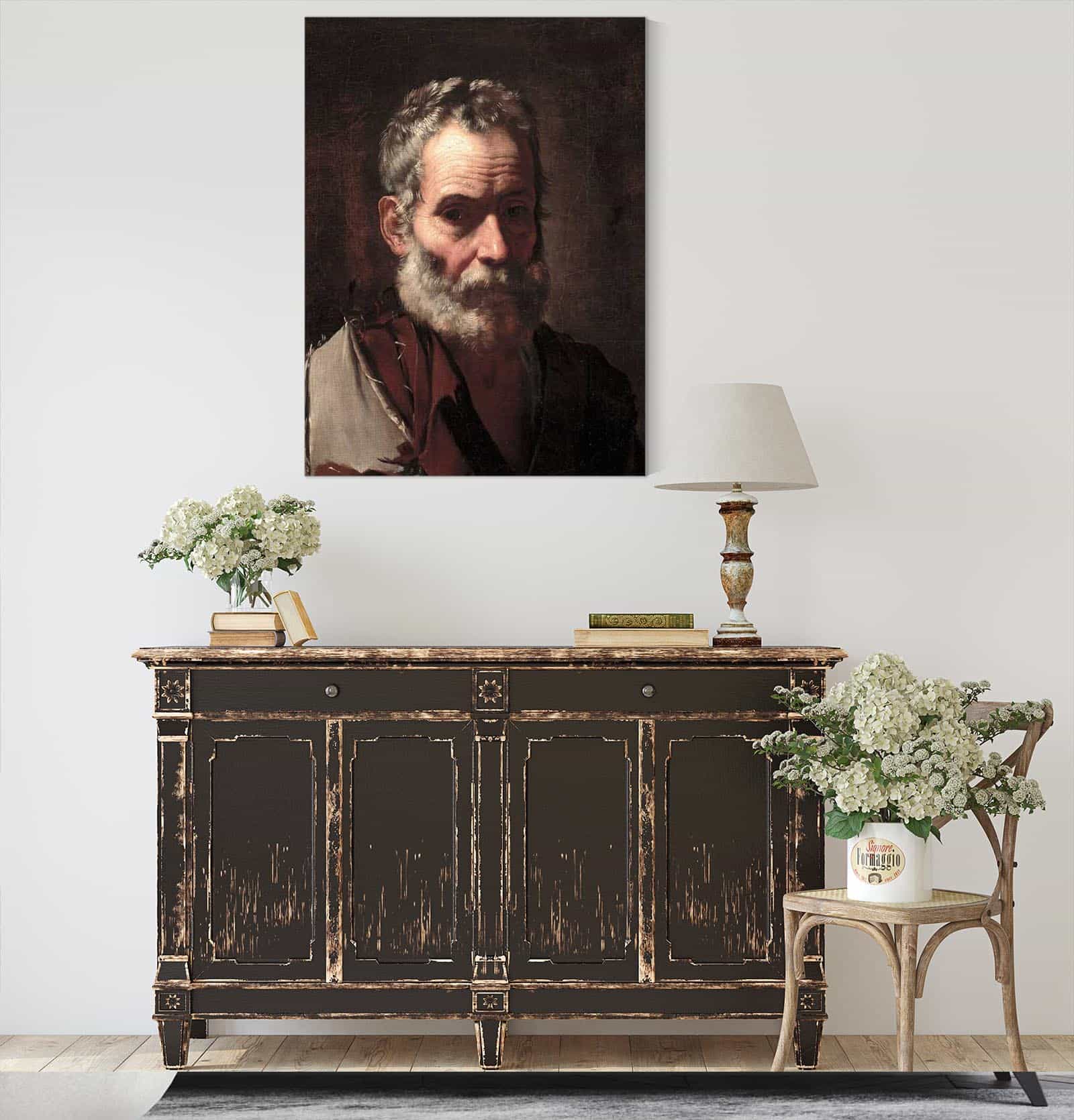 An Old Man by Jusepe De Ribera