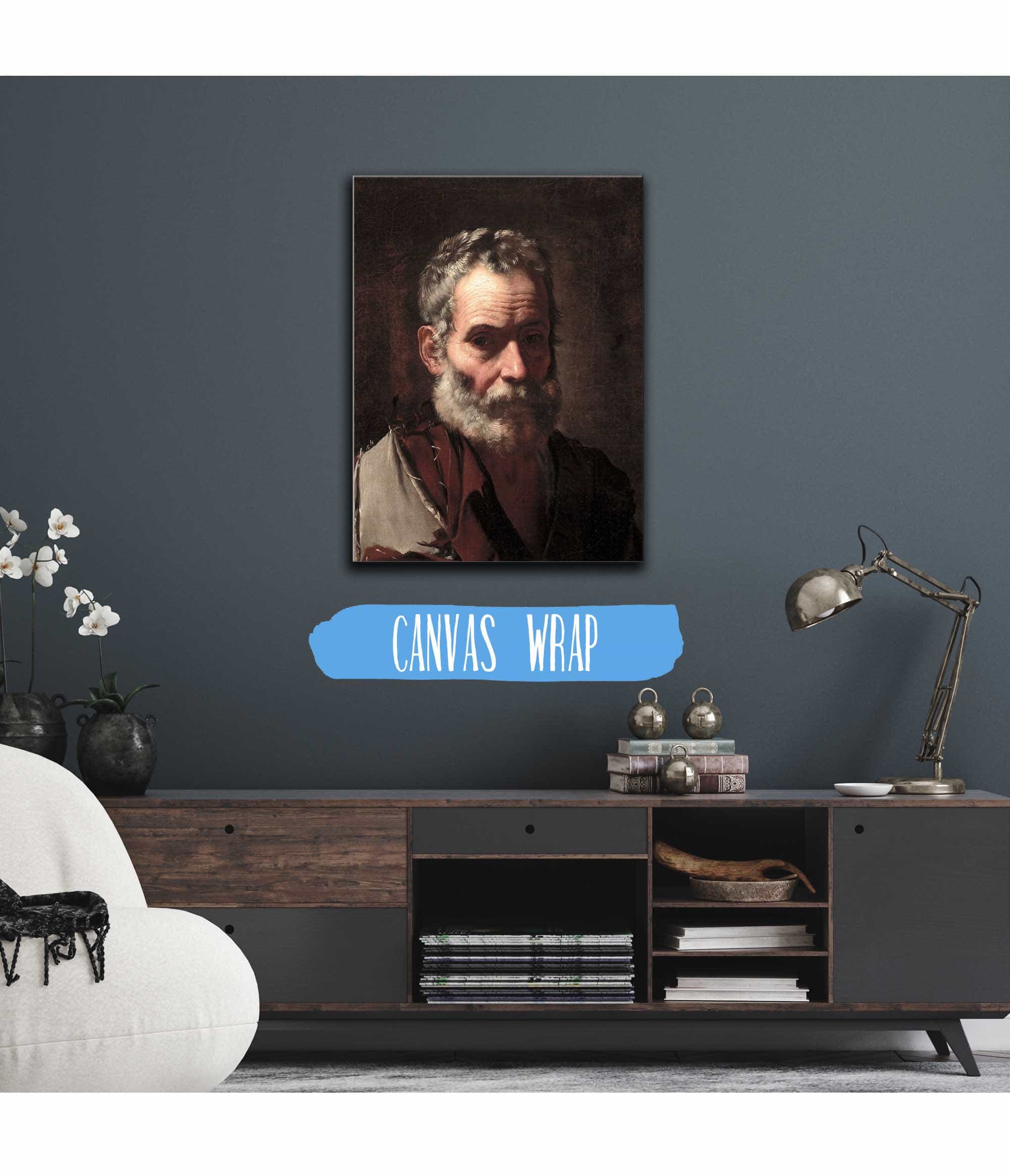 An Old Man by Jusepe De Ribera