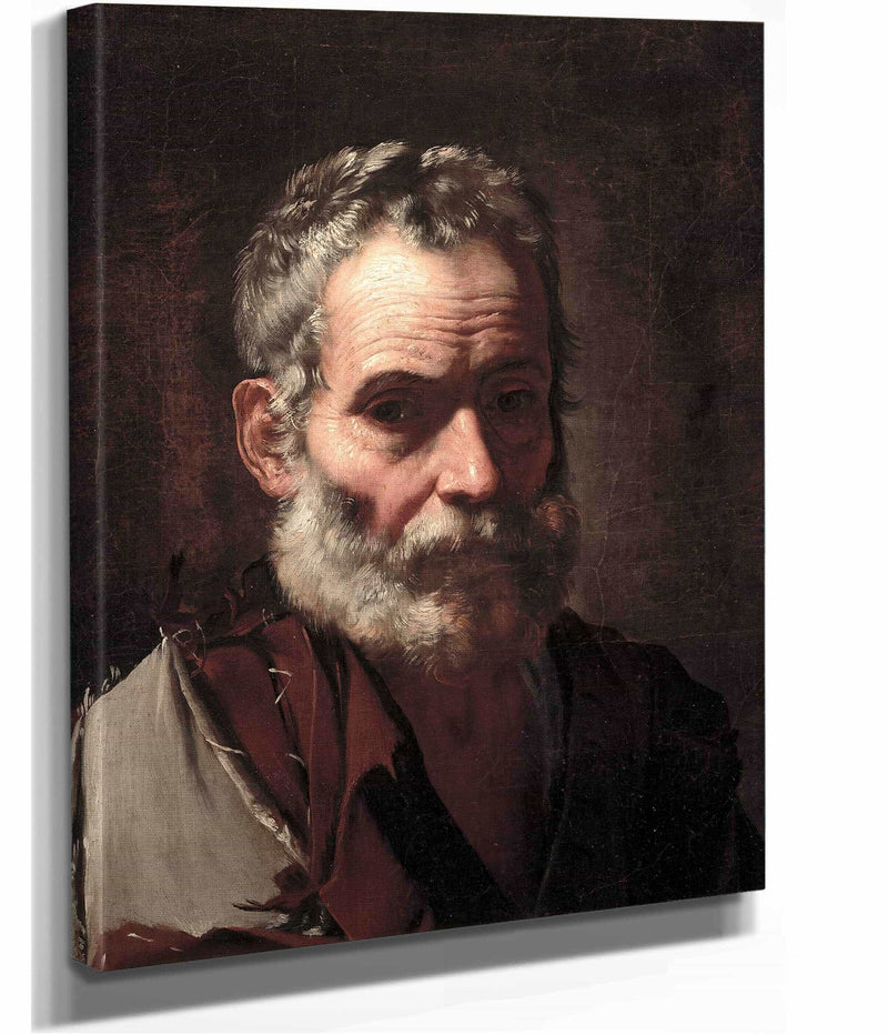 An Old Man by Jusepe De Ribera