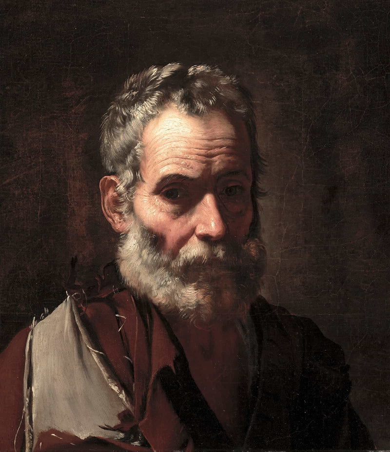 An Old Man by Jusepe De Ribera