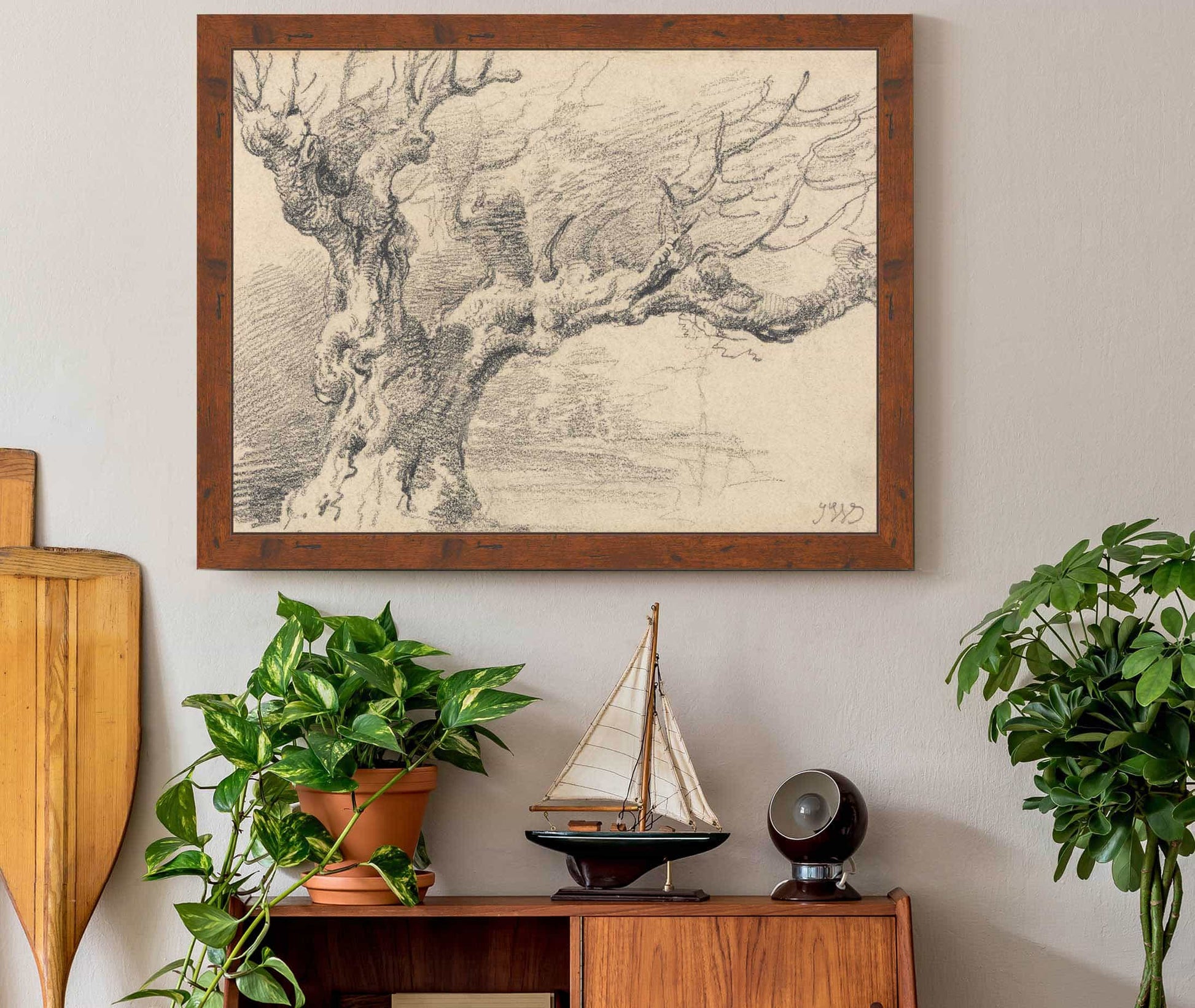 An Old Oak Tree by James Ward