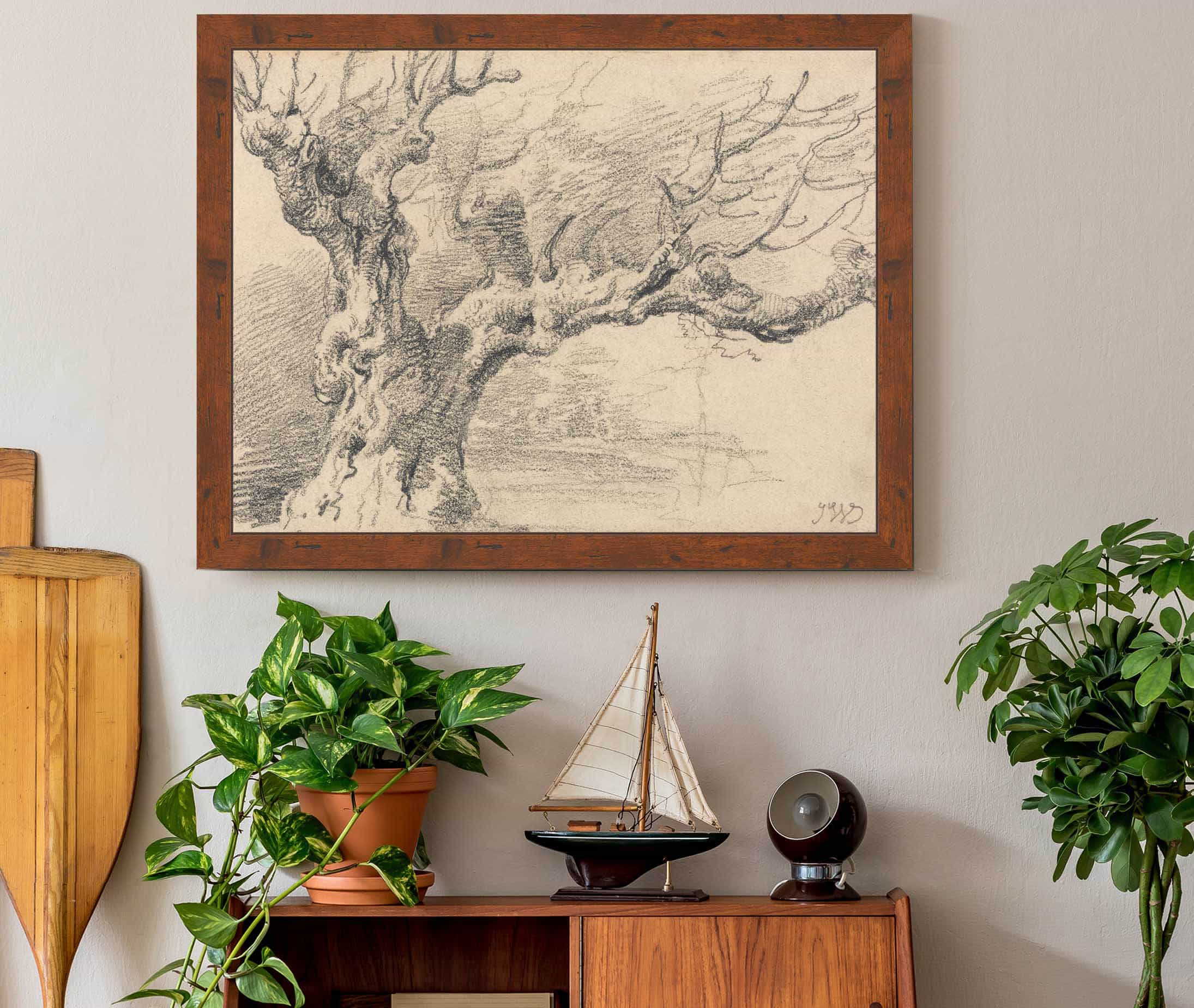 An Old Oak Tree by James Ward