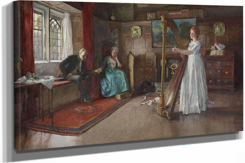 An Old Song by Edwin Austin Abbey