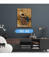 An Old Woman With Cat by Max Liebermann