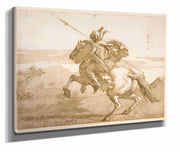 An Oriental Horseman  by Giovanni Domenico Tiepolo