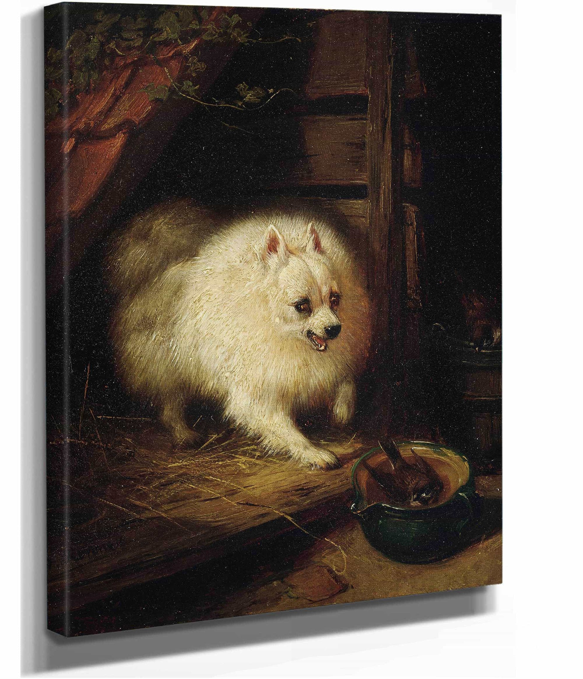 An Unwelcome Intruder by Henriette Ronner Knip
