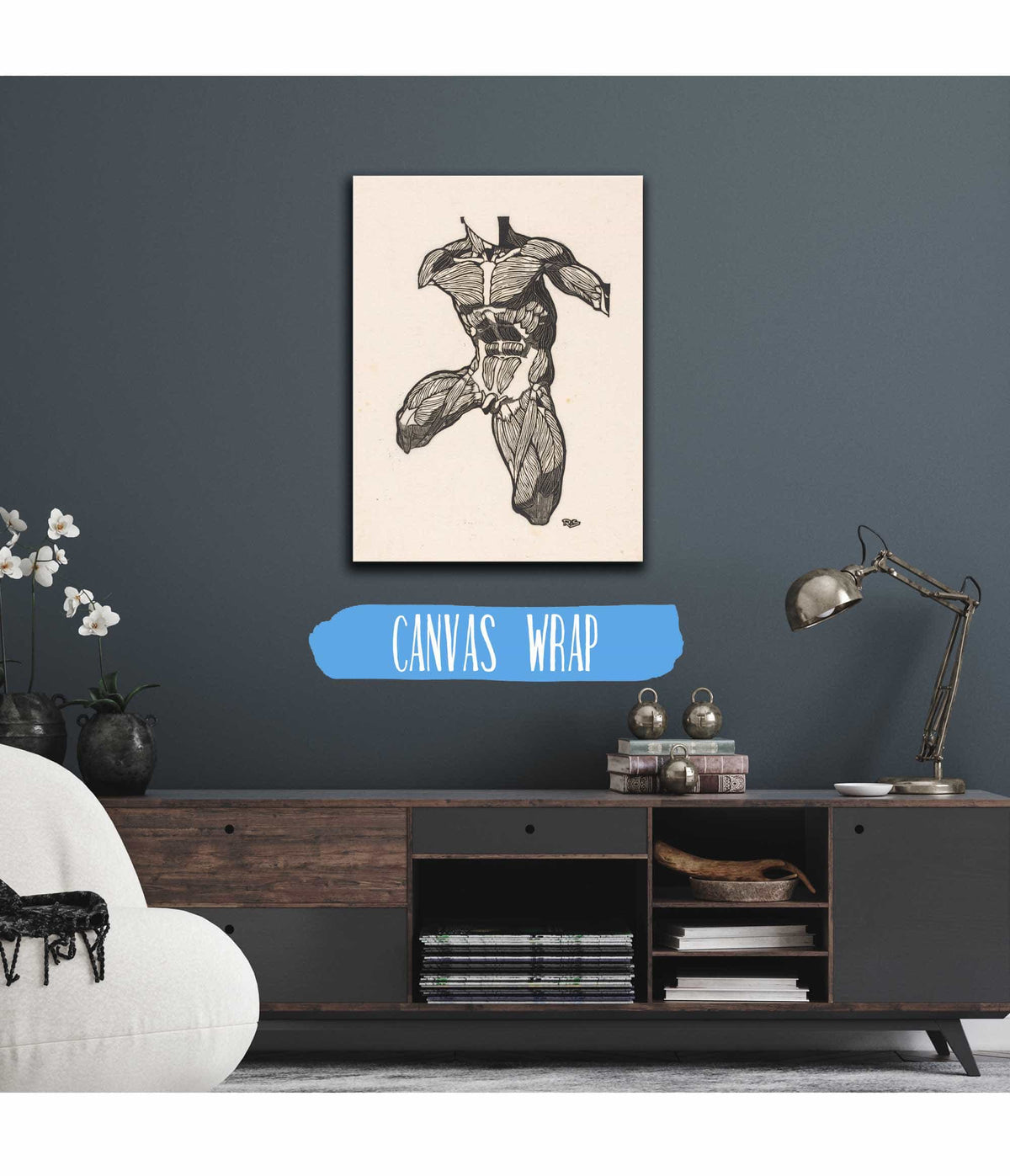 Anatomical Study Of The Neck Abdominal And Thigh Muscles Of A Man  by Reijer Stolk