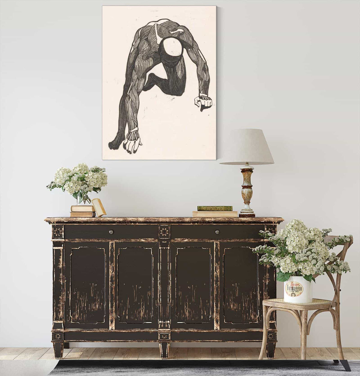 Anatomical Study Of The Neck Arm And Leg Muscles Of A Man Reijer Stolk  by Reijer Stolk