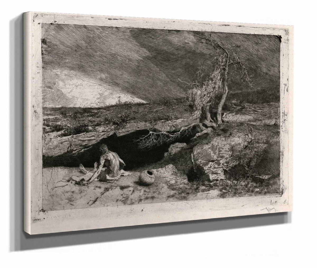 Anchorite by Mariano Fortuny Marsal