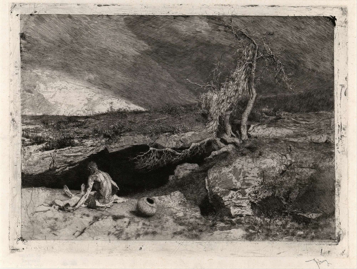 Anchorite by Mariano Fortuny Marsal