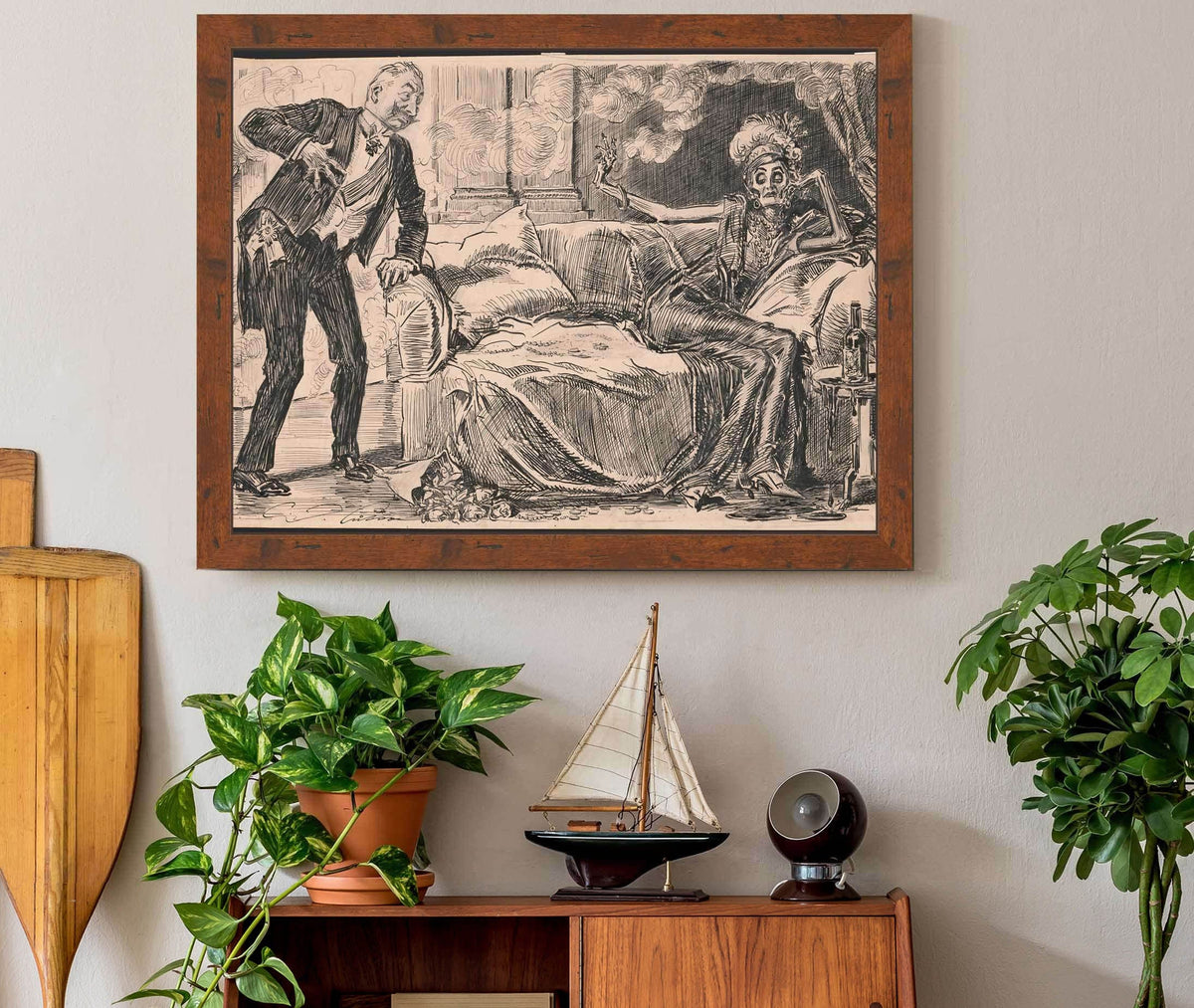 And The Fool He Called Her His Lady Fair by Charles Dana Gibson