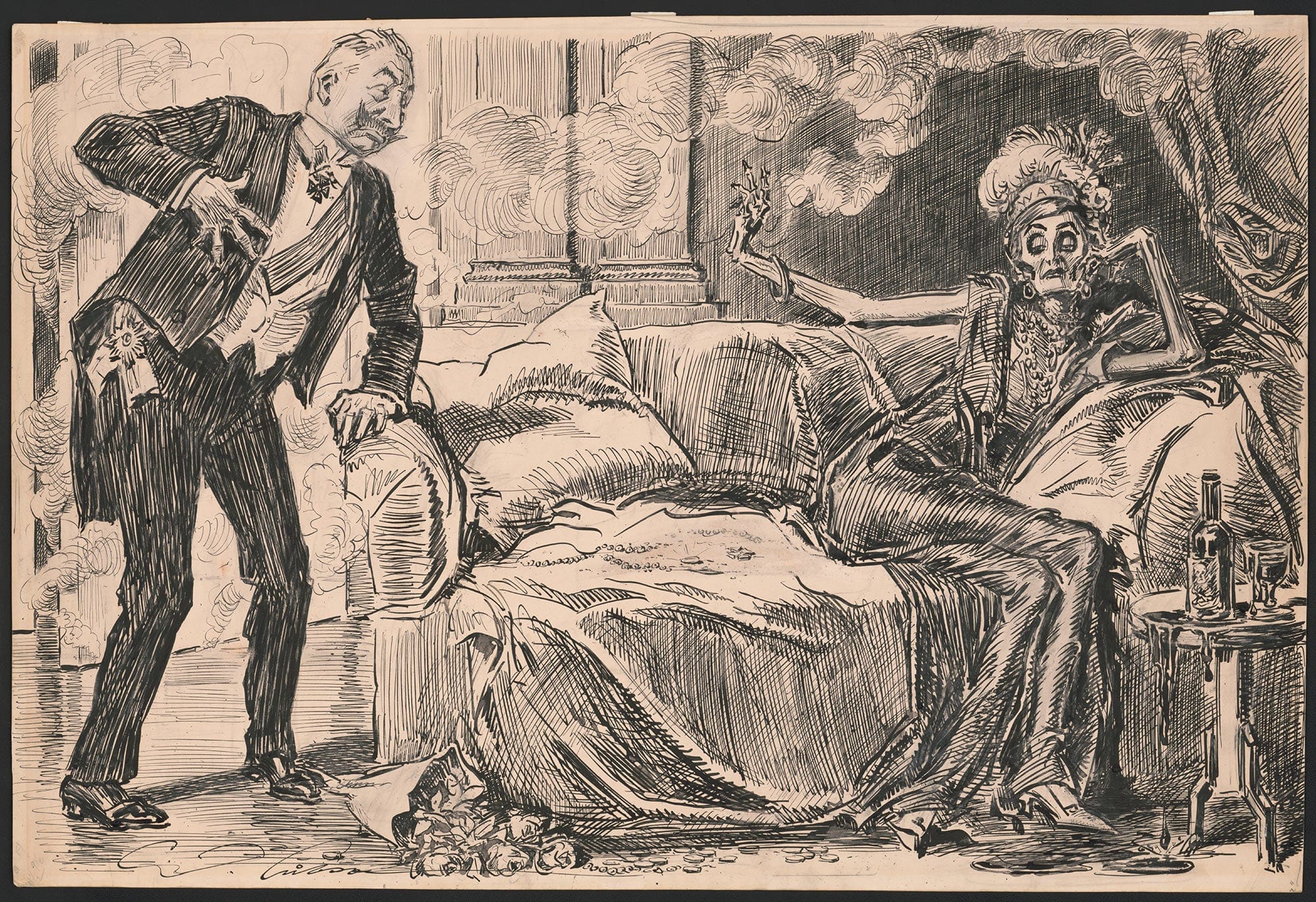 And The Fool He Called Her His Lady Fair by Charles Dana Gibson