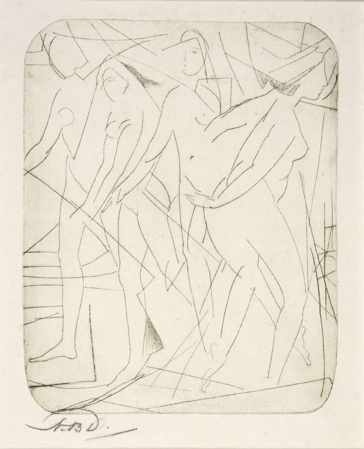 Andante by Arthur Bowen Davies