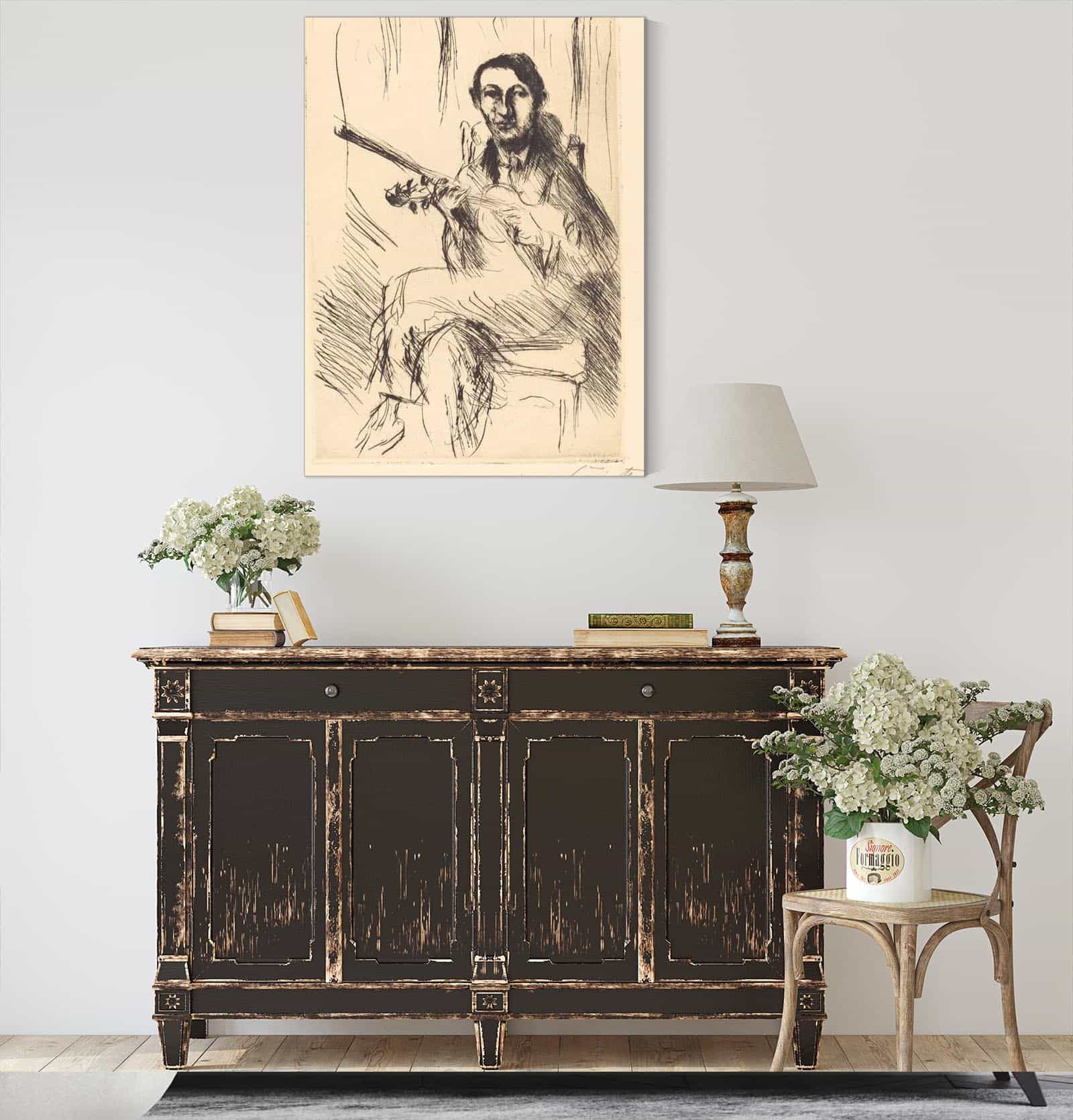 Andreas Weissgaerber I Bildnis Andreas Weissgaerber by Lovis Corinth