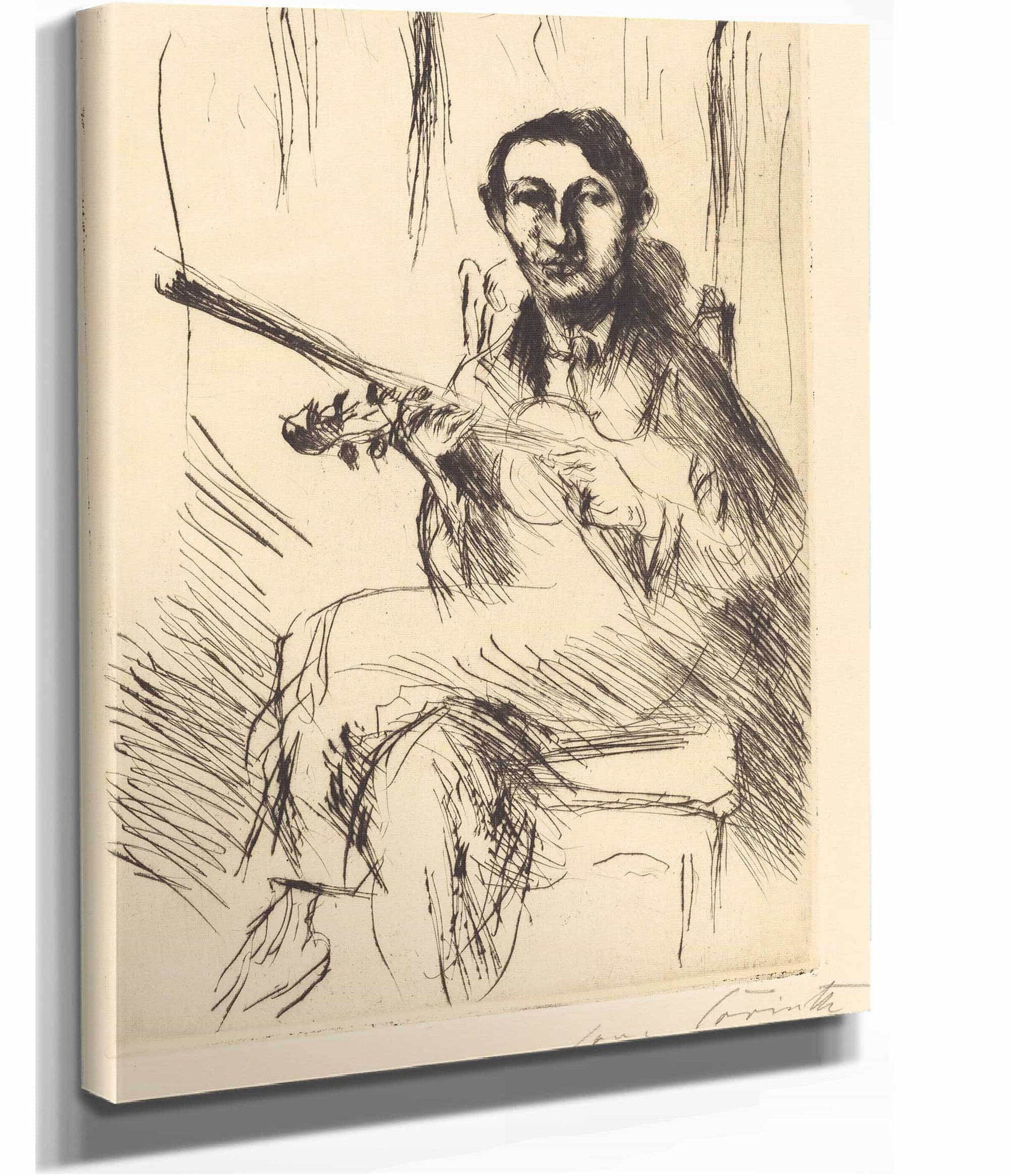Andreas Weissgaerber I Bildnis Andreas Weissgaerber by Lovis Corinth