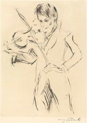 Andreas Weissgaerber Ii Bildnis Andreas Weissgaerber by Lovis Corinth