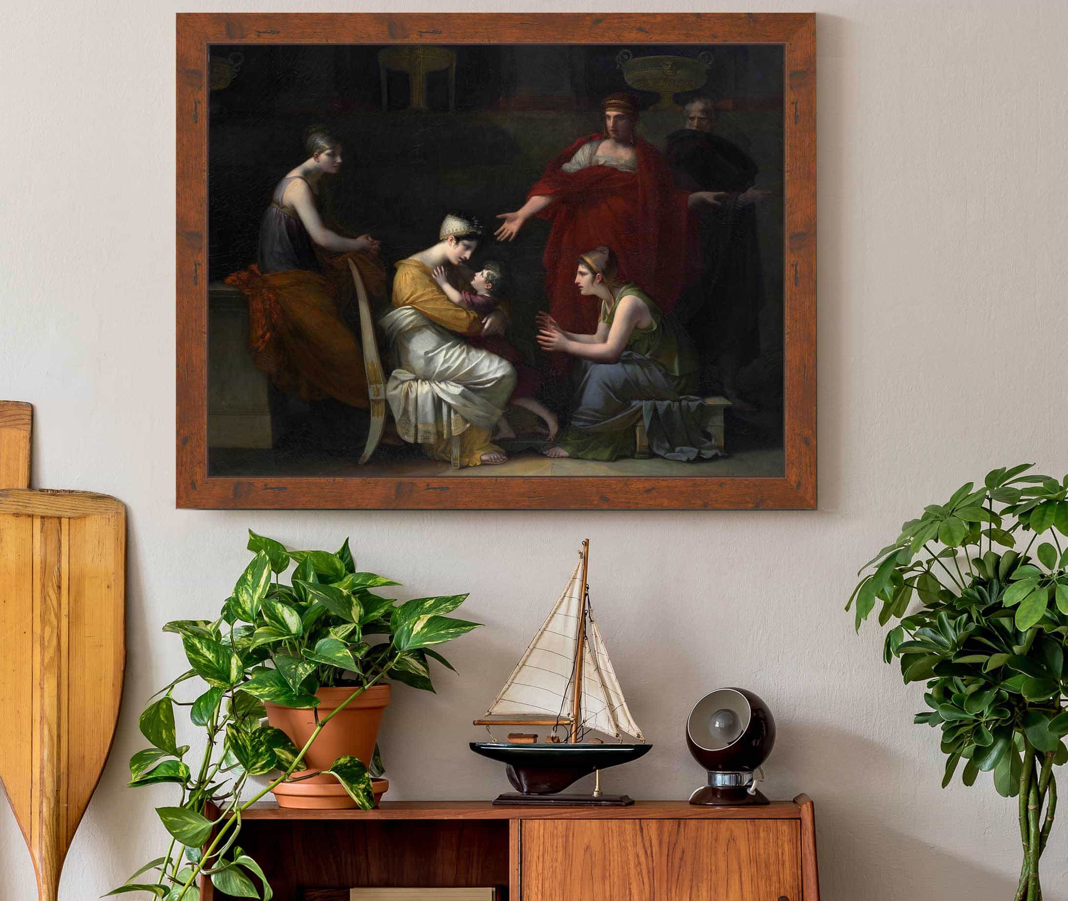 Andromache And Astyanax  by Pierre Paul Prudhon