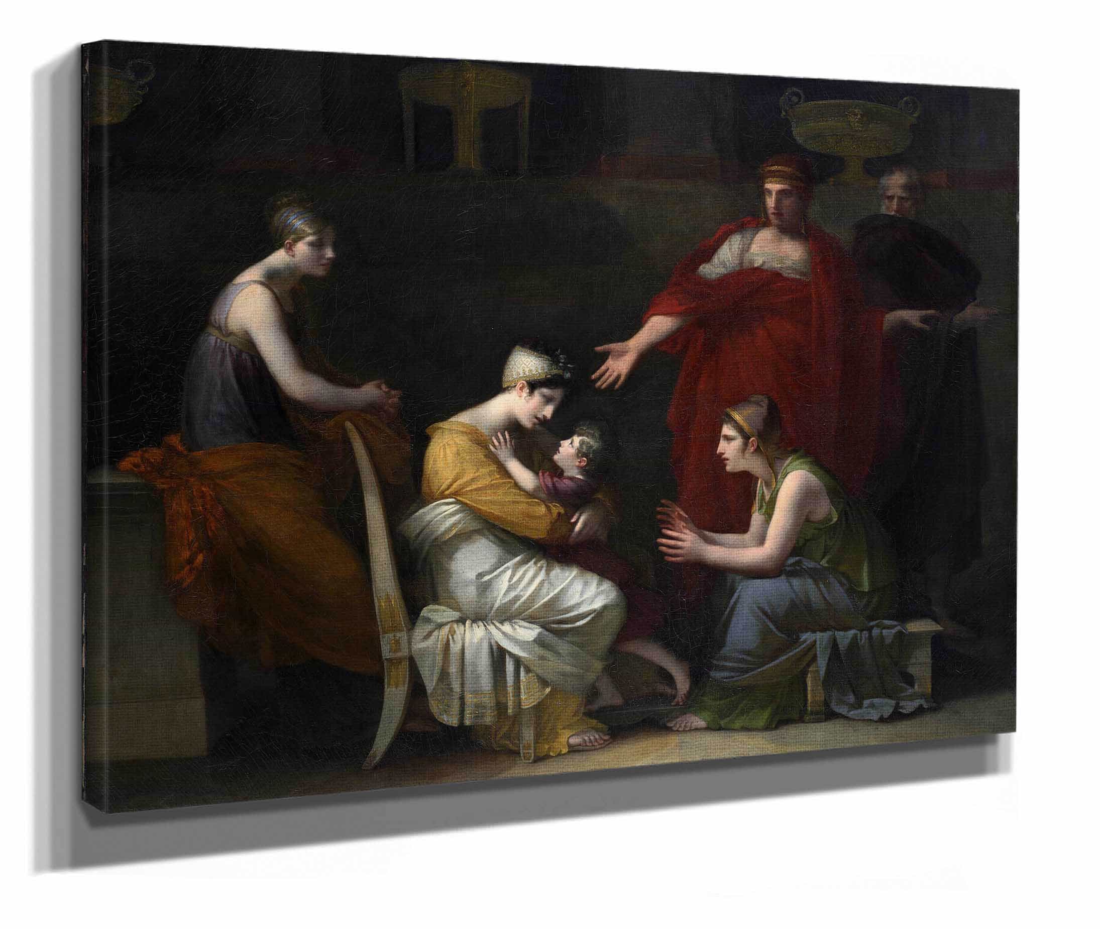 Andromache And Astyanax  by Pierre Paul Prudhon