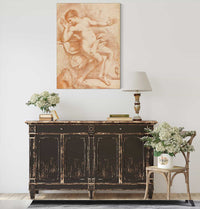 Andromeda Chained To A Rock Threatened By A Sea Monster by Guercino