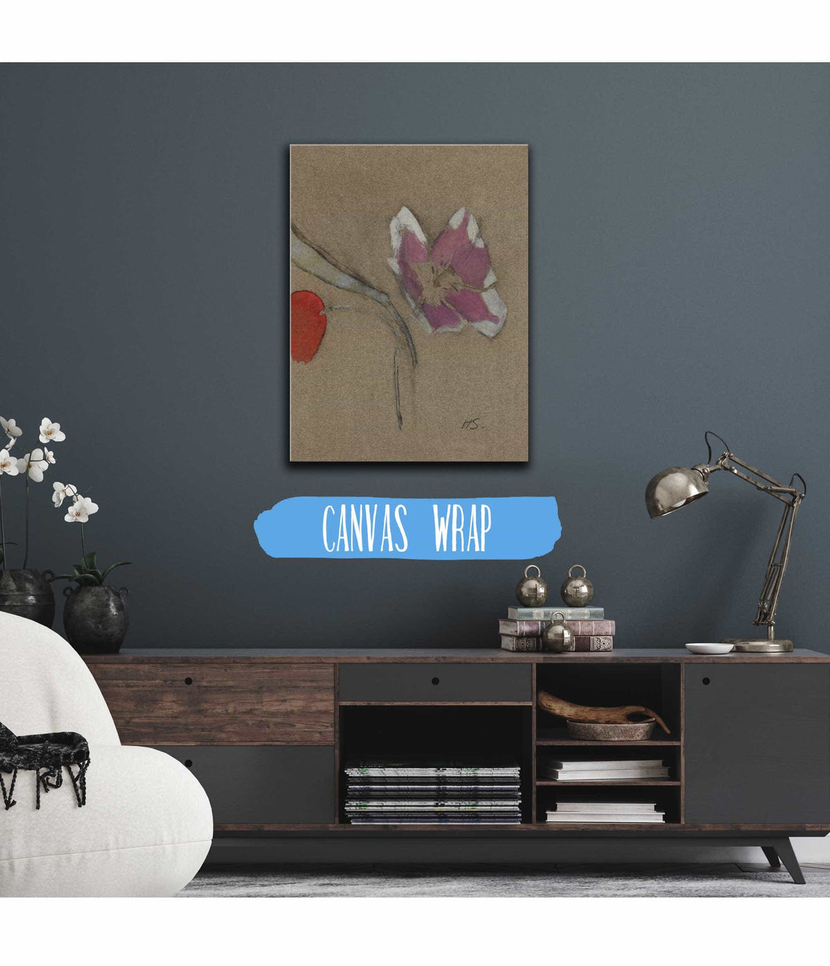 Anemone by Helene Schjerfbeck