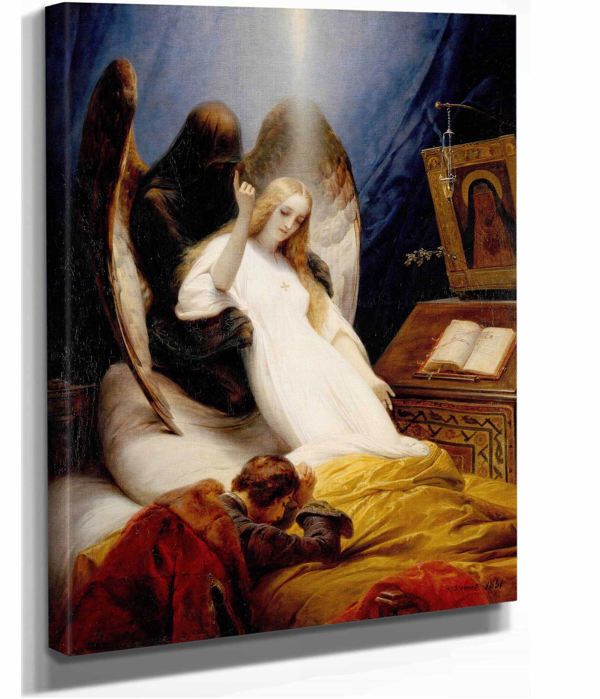 Angel Of The Death by Horace Vernet