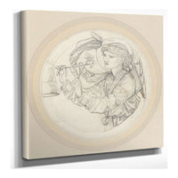 Angel Playing On Bells  by Sir Edward Coley Burne Jones