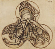 Angel Playing On Pipes by Sir Edward Coley Burne Jones
