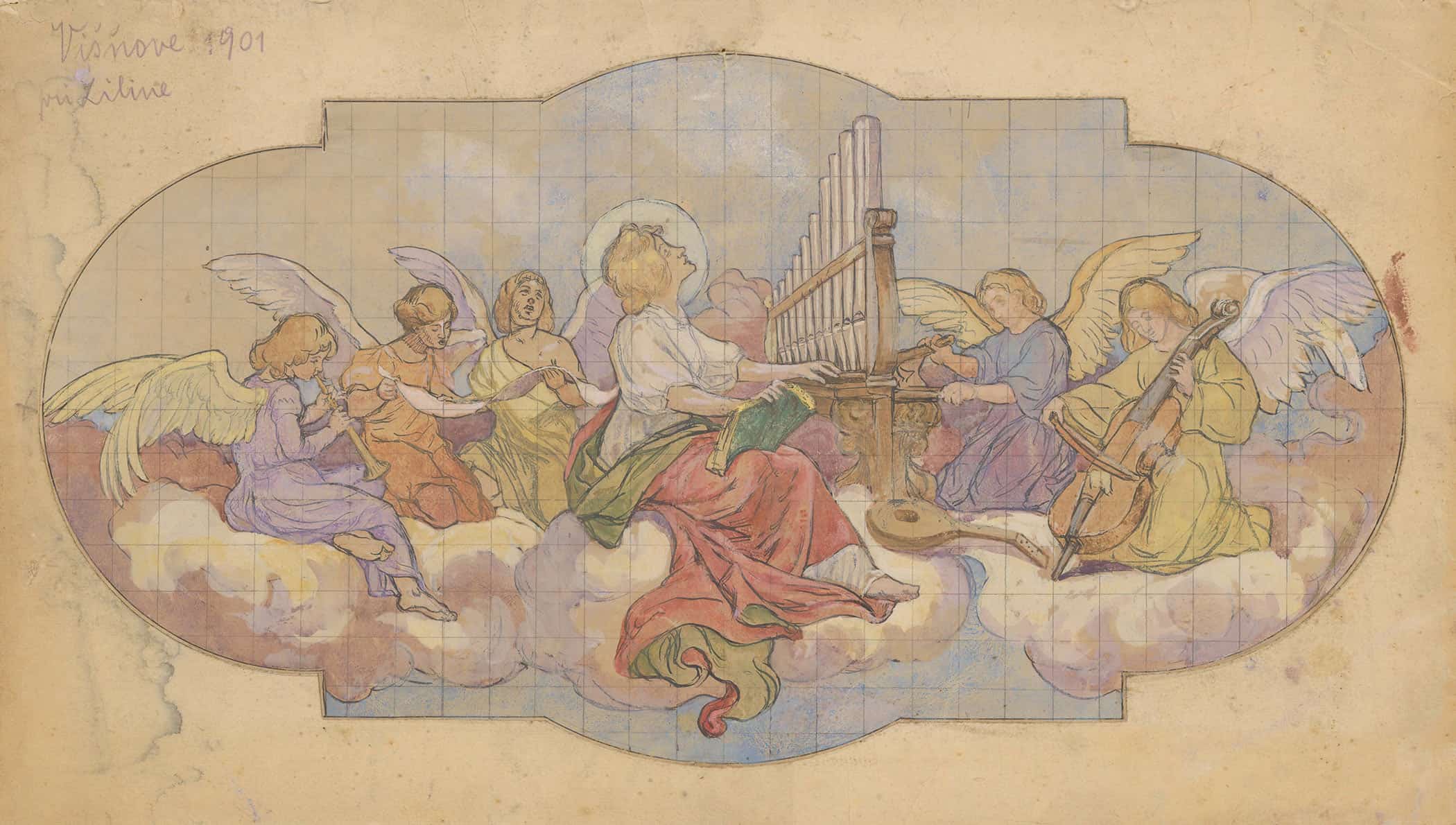Angelic Choir by Jozef Hanula