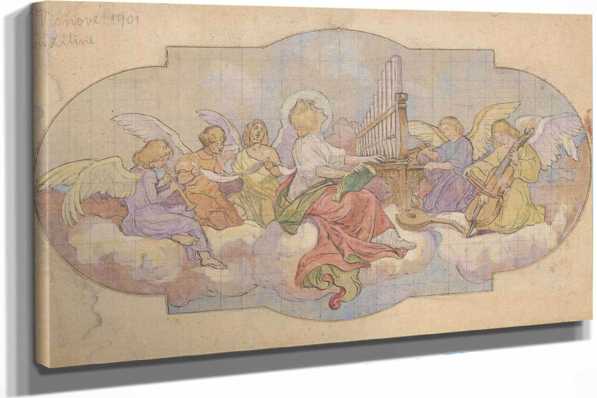 Angelic Choir by Jozef Hanula
