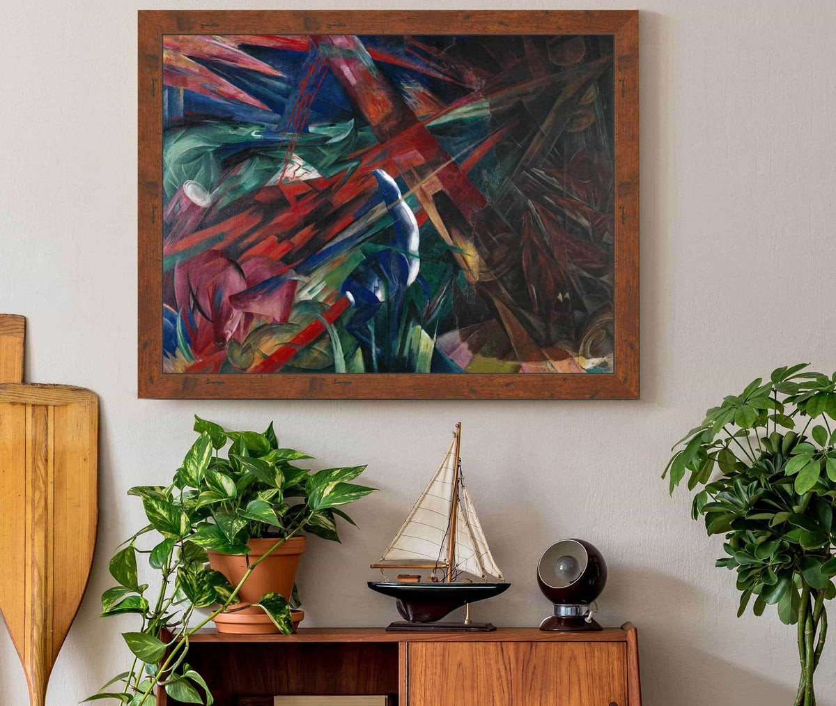 Animal Destinies The Trees Showed Their Rings The Animals Their Veins by Franz Marc