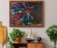 Animal Destinies The Trees Showed Their Rings The Animals Their Veins by Franz Marc