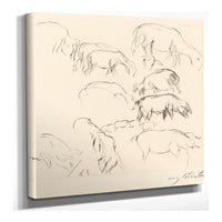 Animal Studies Verschiedene Tierstudien by Lovis Corinth