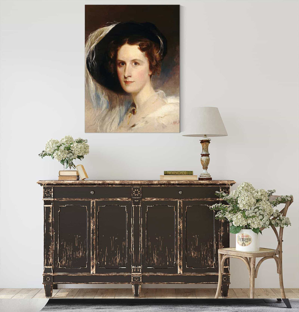 Ann Biddle Hopkinson Mrs Francis Hopkinson by Thomas Sully