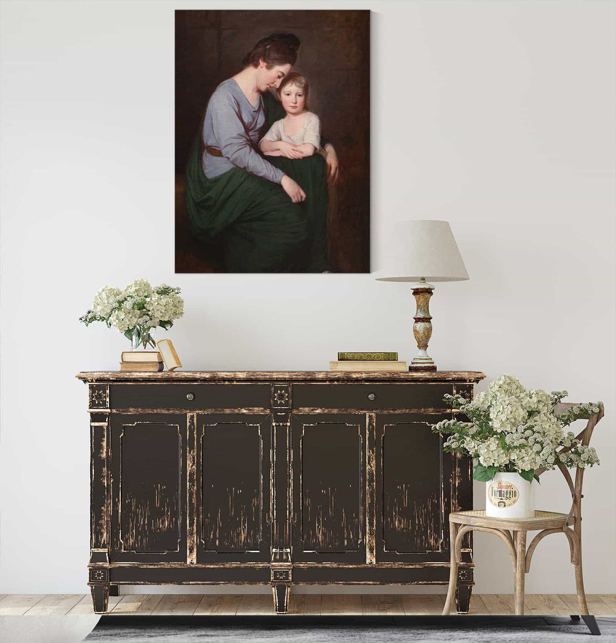 Ann Wilson With Her Daughter Sybil by George Romney