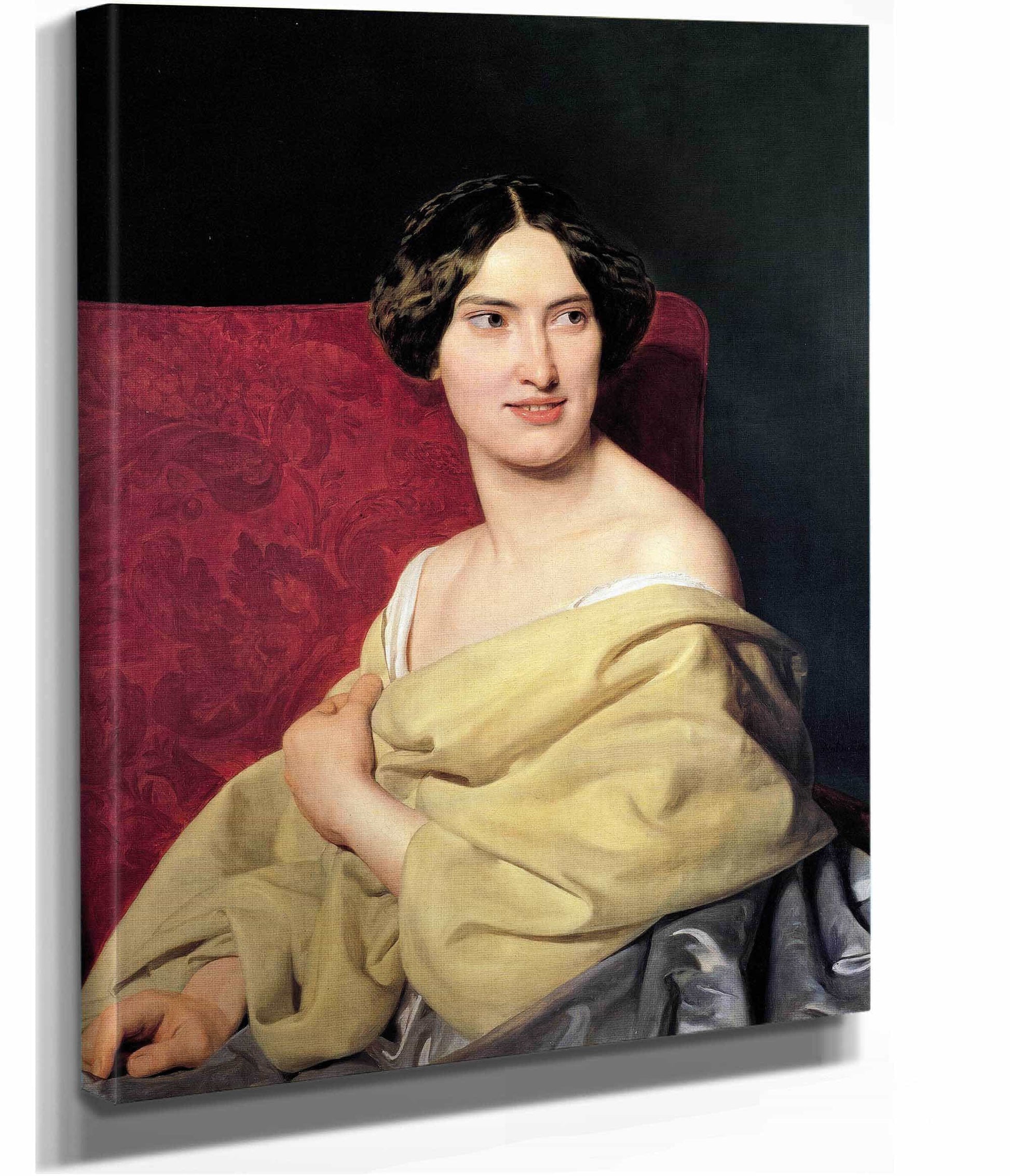 Anna Bayer The Artists Second Wife by Ferdinand Georg Waldmuller