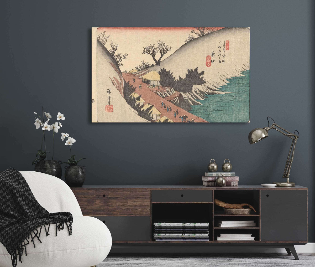 Annaka by Ando Hiroshige