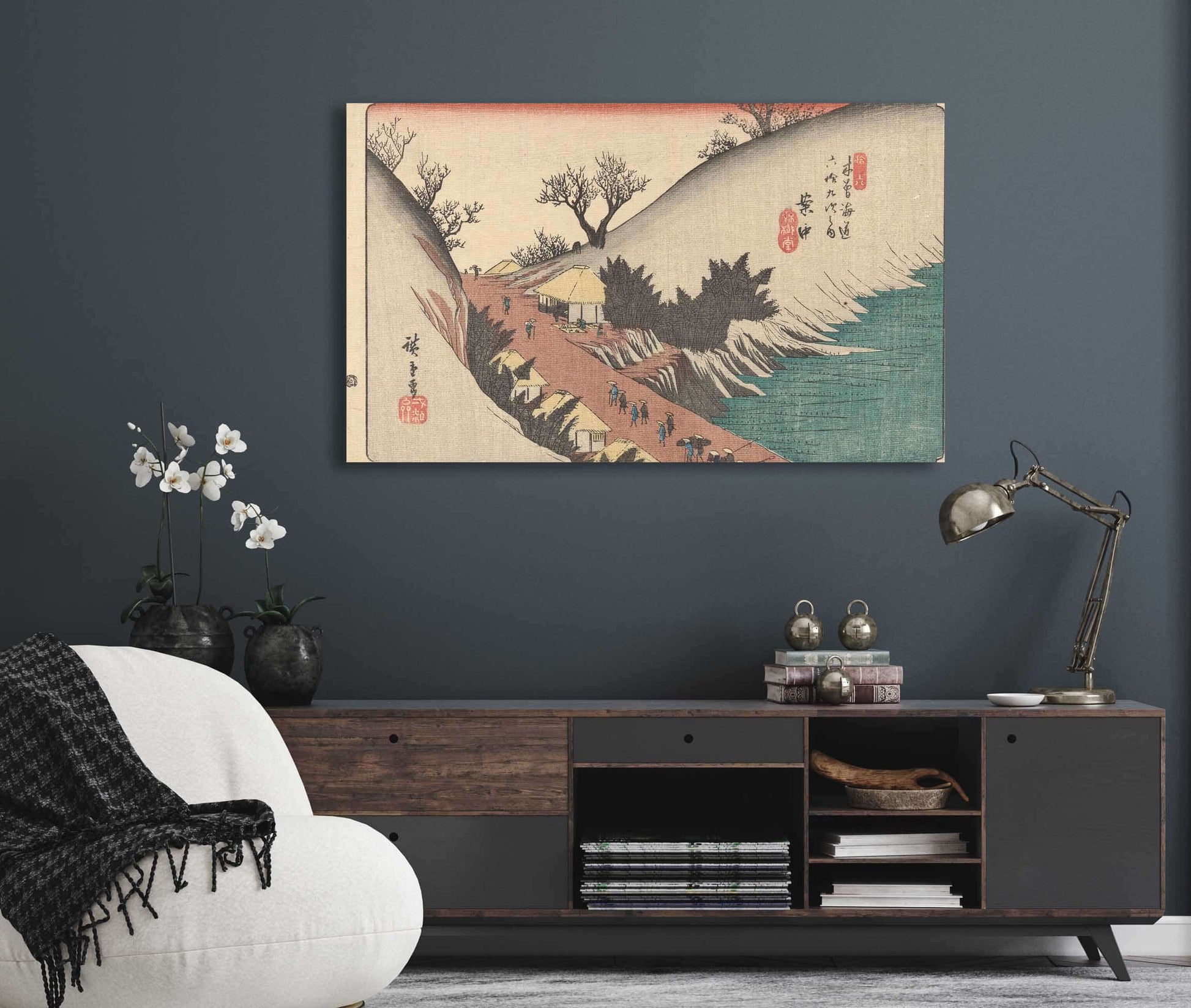 Annaka by Ando Hiroshige