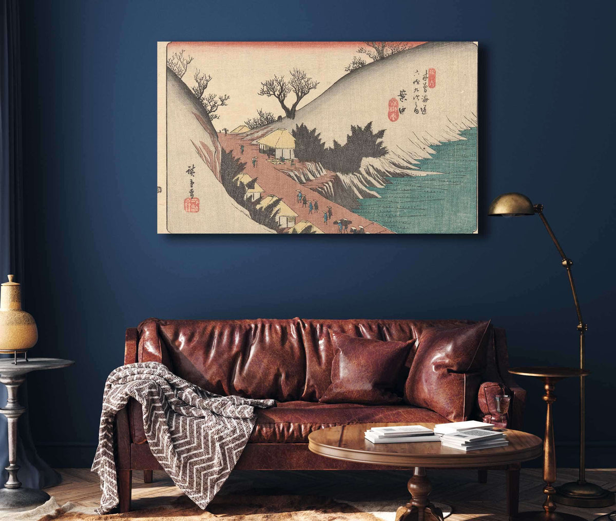 Annaka by Ando Hiroshige