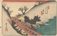 Annaka by Ando Hiroshige