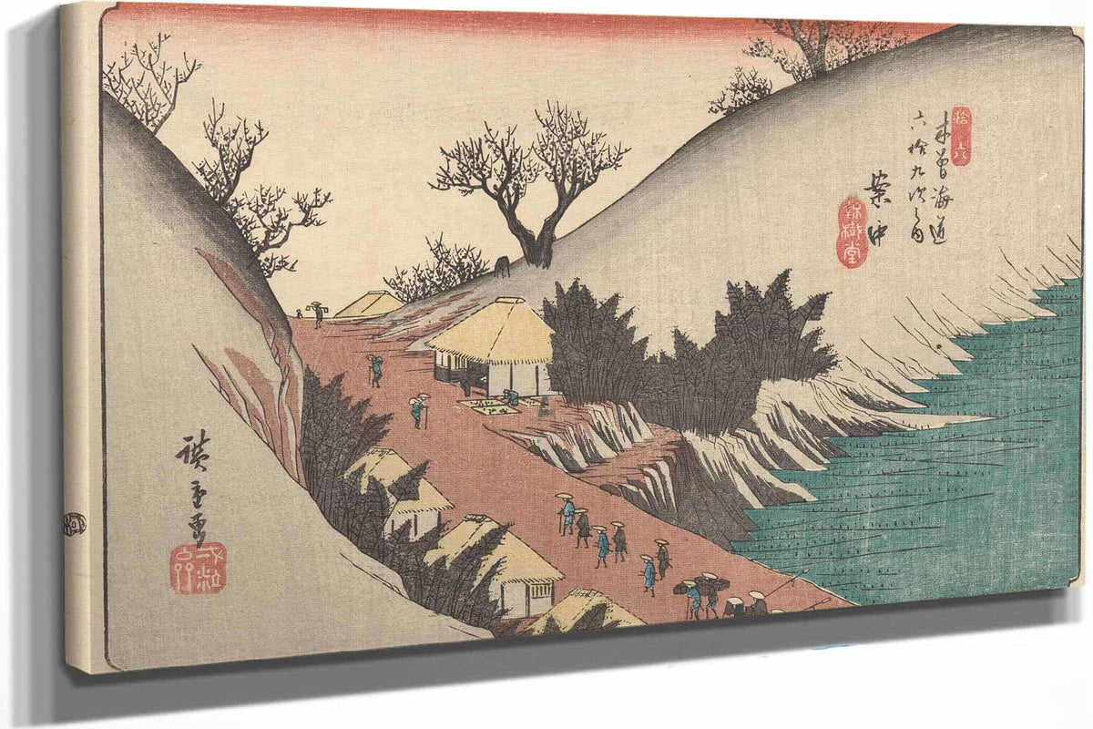 Annaka by Ando Hiroshige