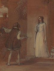 Anne Page And Slender by Robert Smirke
