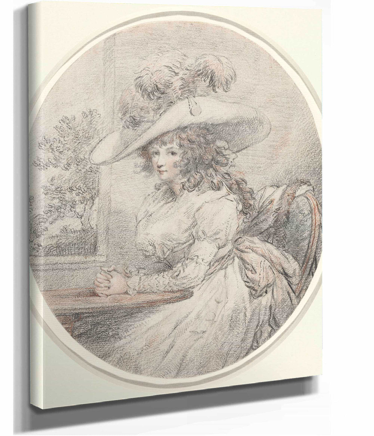 Anne Ward Morland by George Morland