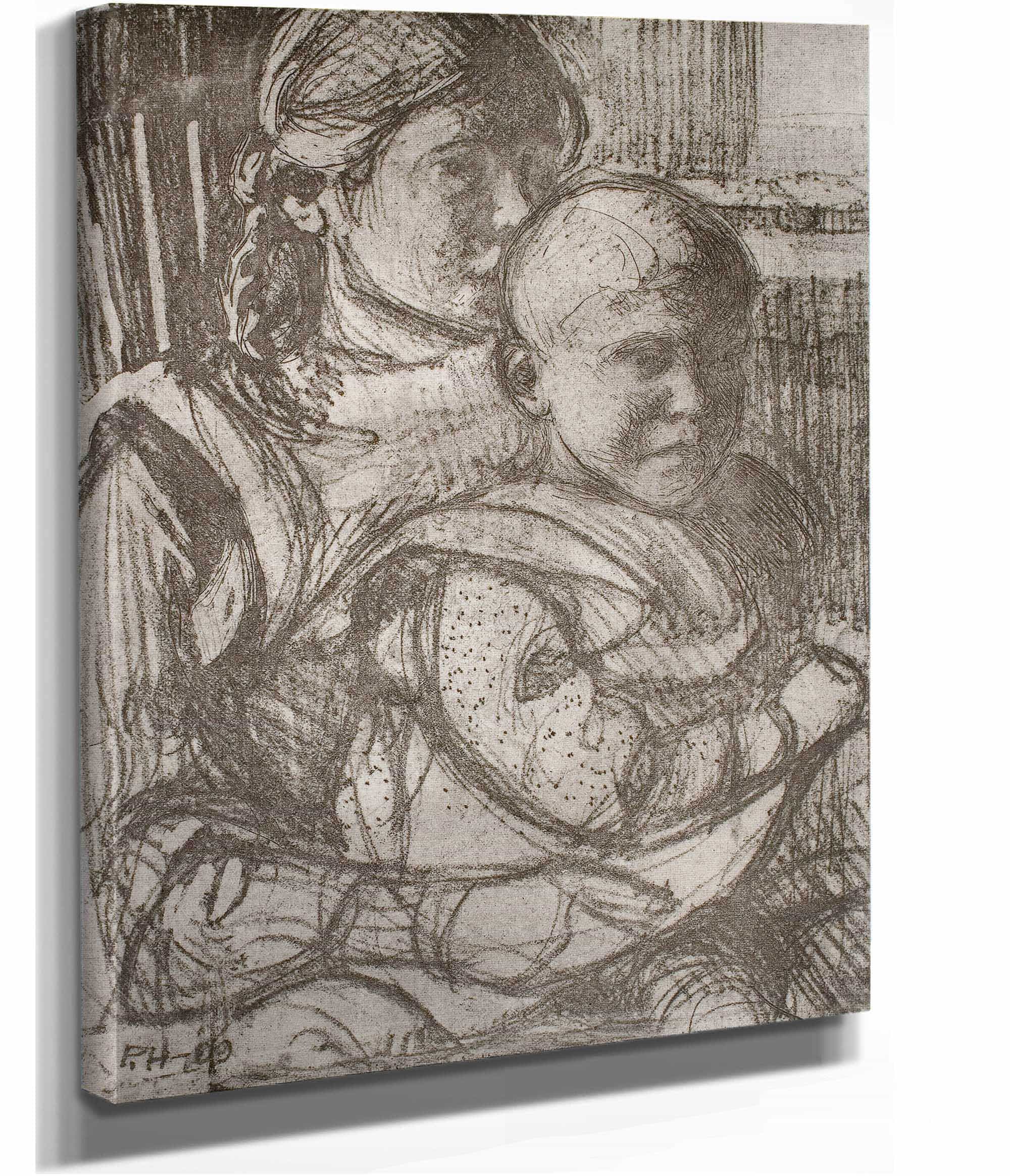 Anni And Elina by Pekka Halonen